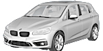 BMW F45 C2655 Fault Code